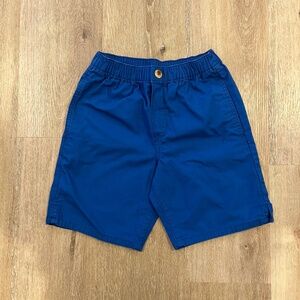 Hanna Andersson 8 Canvas Chino Shorts Plunge Blue